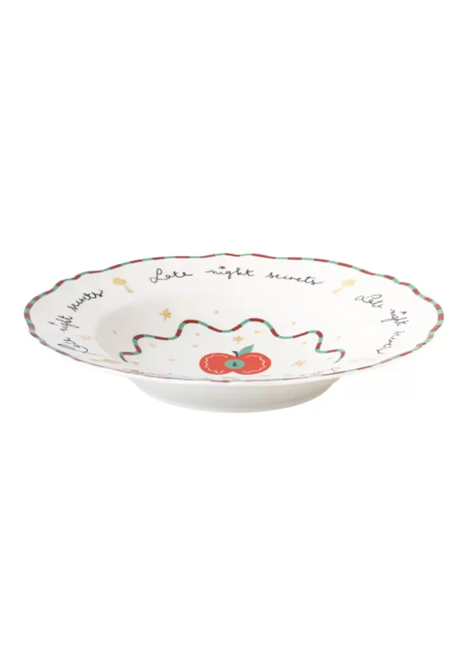 Bitossi Ceramiche Assiette Creuse Apple Cheap