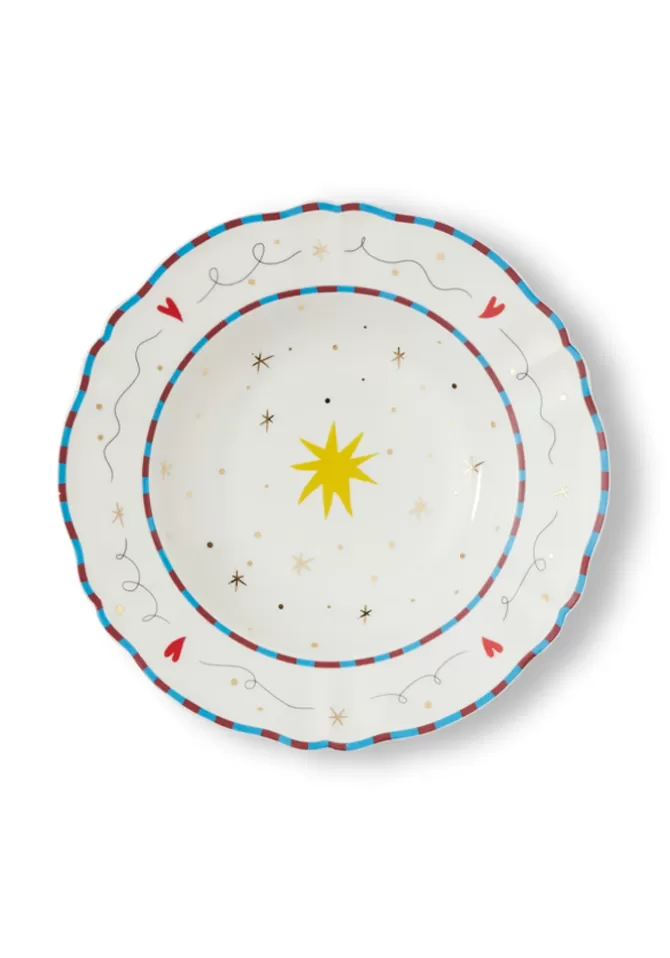 Bitossi Ceramiche Assiette Creuse Star Store
