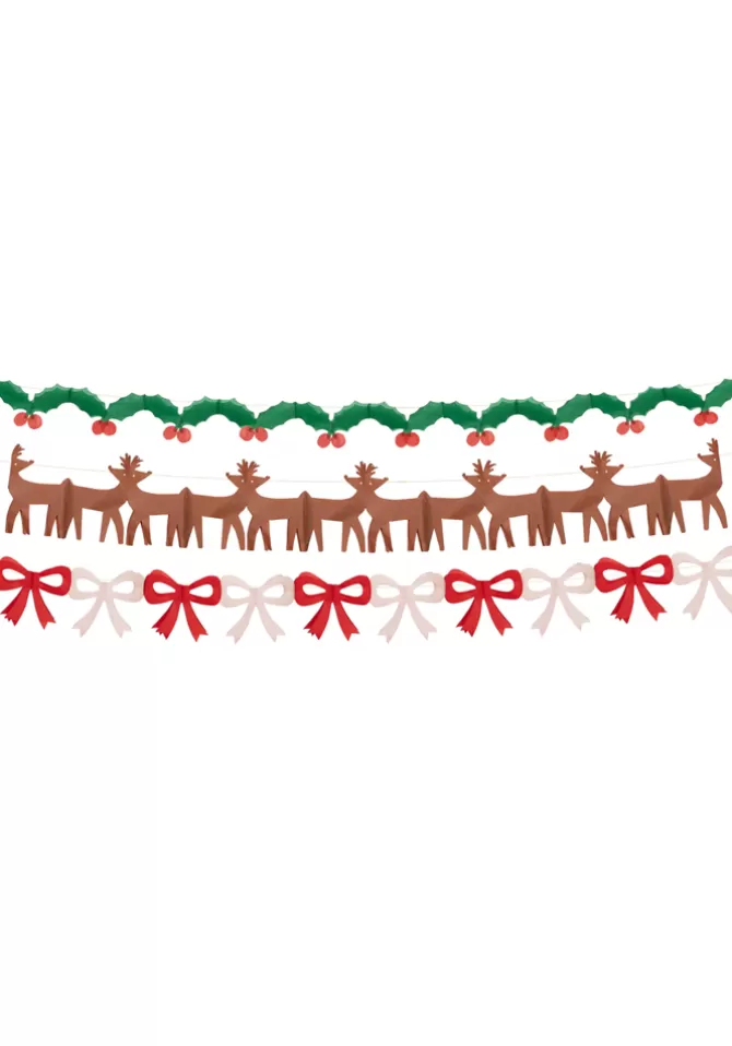Meri Meri Assortiment De 3 Guirlandes De Noël Flash Sale
