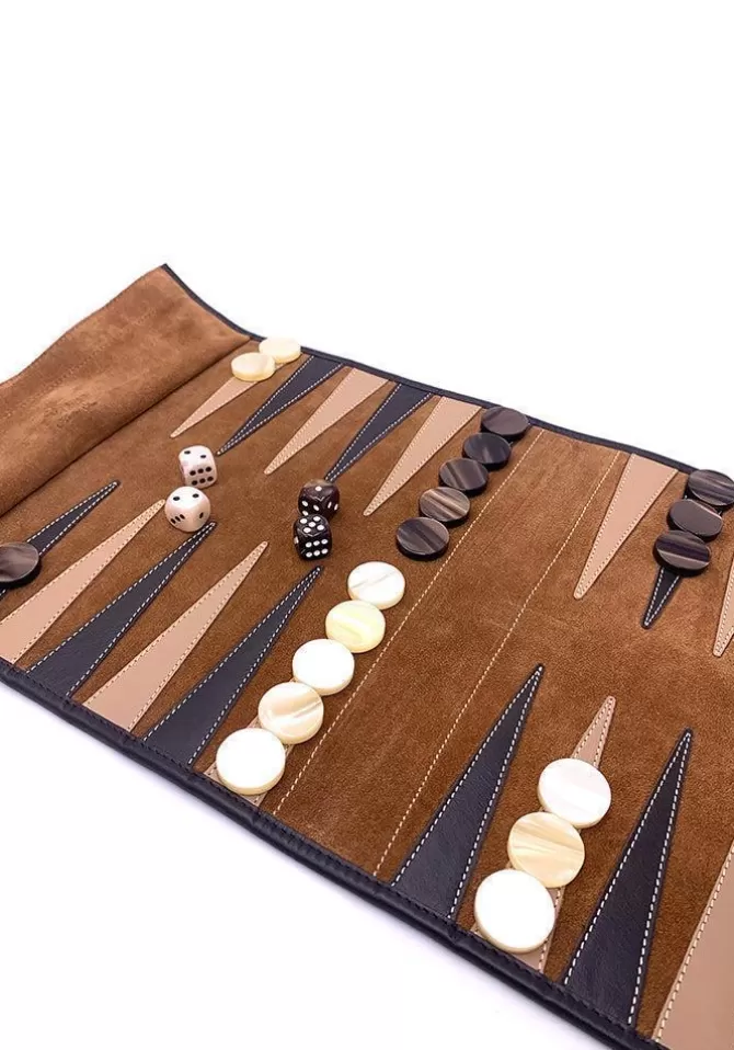 Hector Saxe Backgammon Victor De Voyage Cognac Outlet