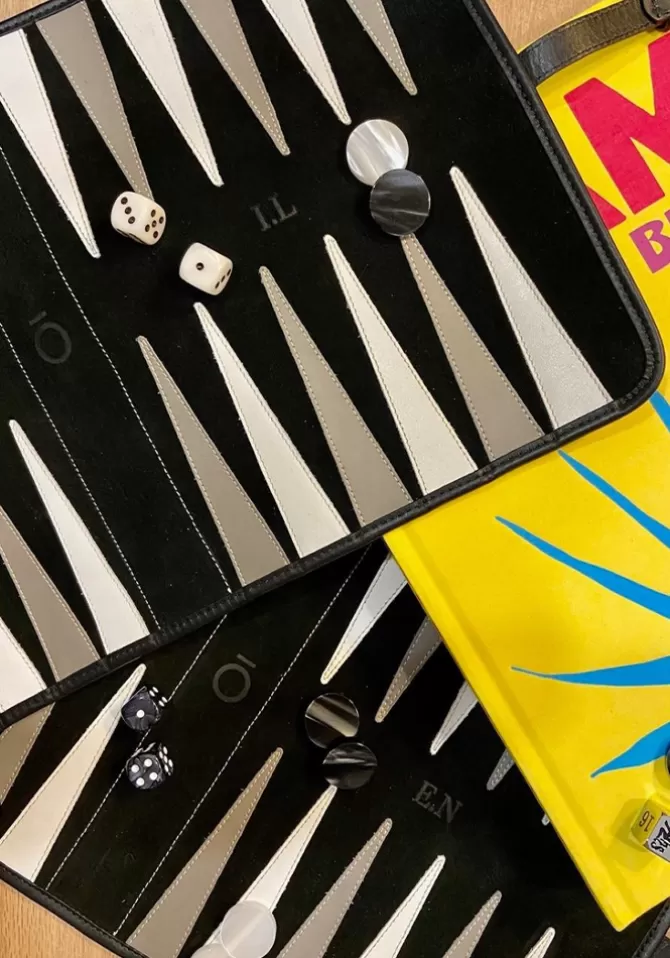 Hector Saxe Backgammon Victor De Voyage Noir Hot