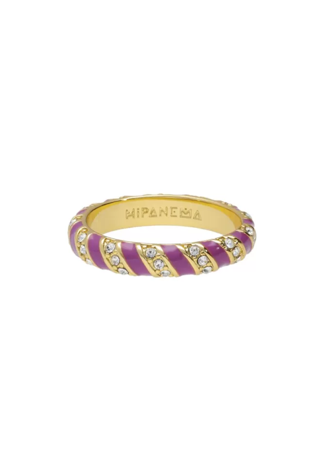 Hipanema Bague Azuria Violet Cheap