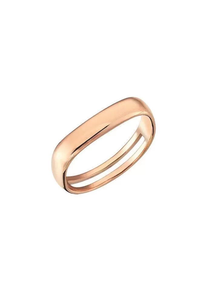 Kismet By Milka Bague Carrée Arrondie Discount