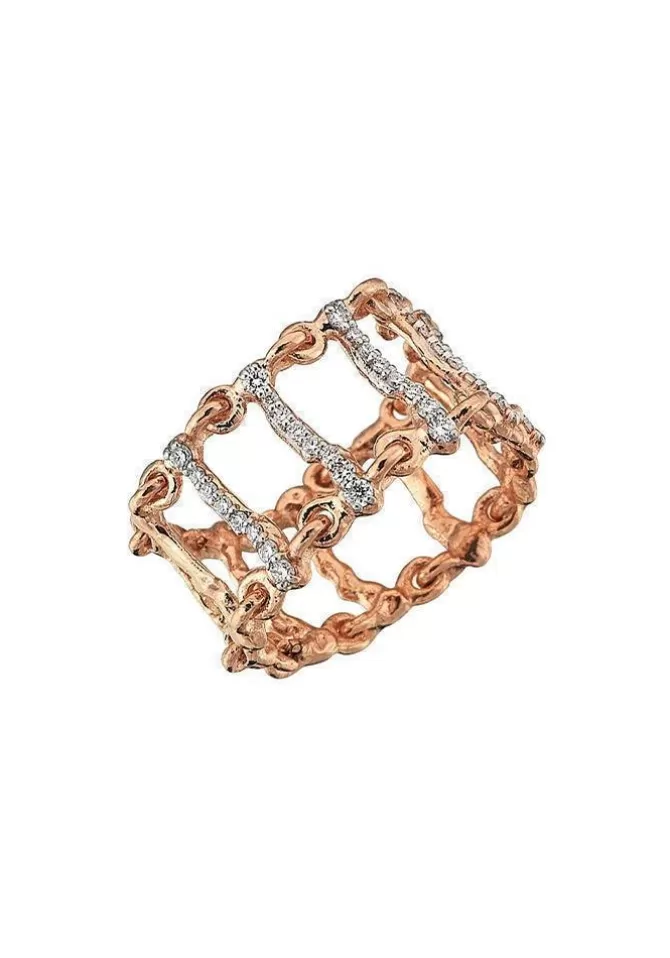 Kismet By Milka Bague Caspian Opensea Diamants Blancs New