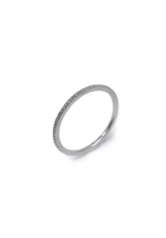 Blush Sélection Bijoux Bague Cosmos En Or Blanc 14k Et Diamants Blancs Cheap
