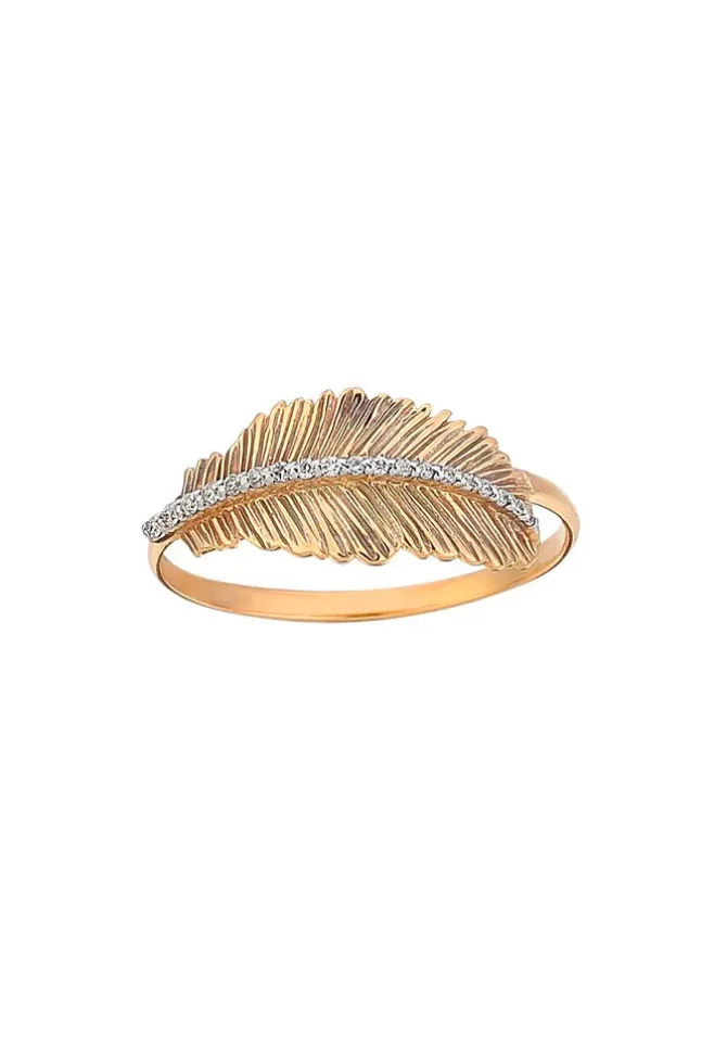 Kismet By Milka Bague Diamond Thick Feather Discount
