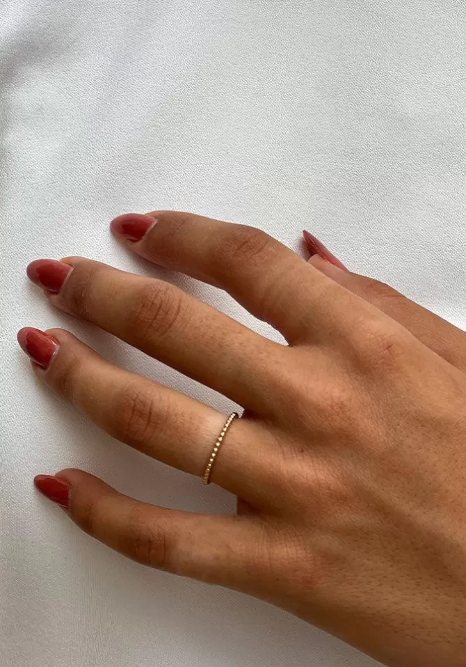 Maison Baika Bague Emma Doré Best Sale