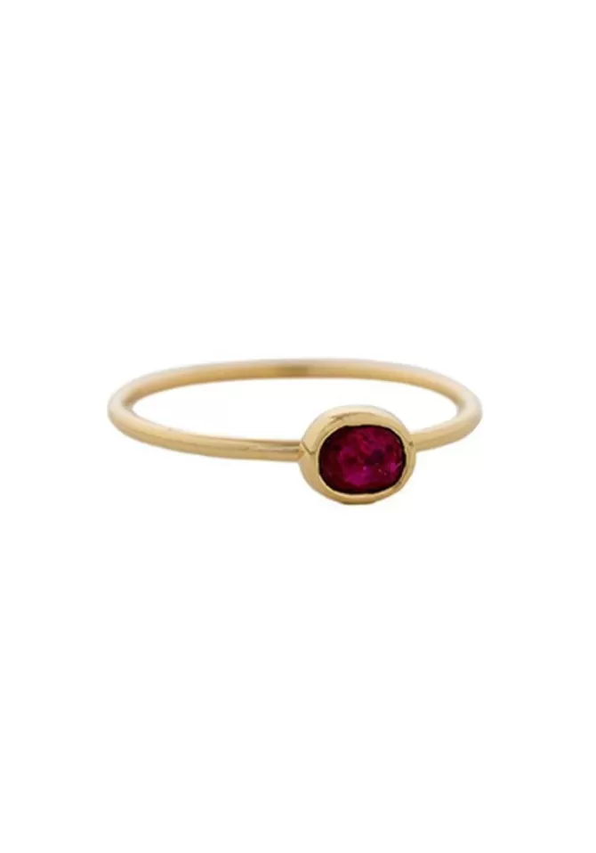 Céline Daoust Bague Faye Rubis Cheap