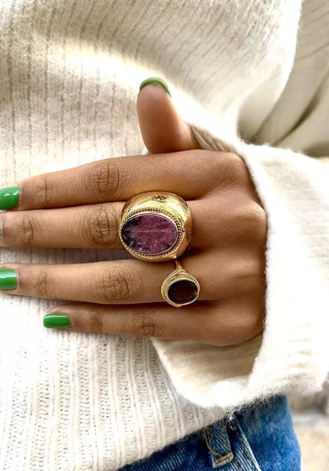 Vadi Jewels Bague Folk Rhodonite Cheap