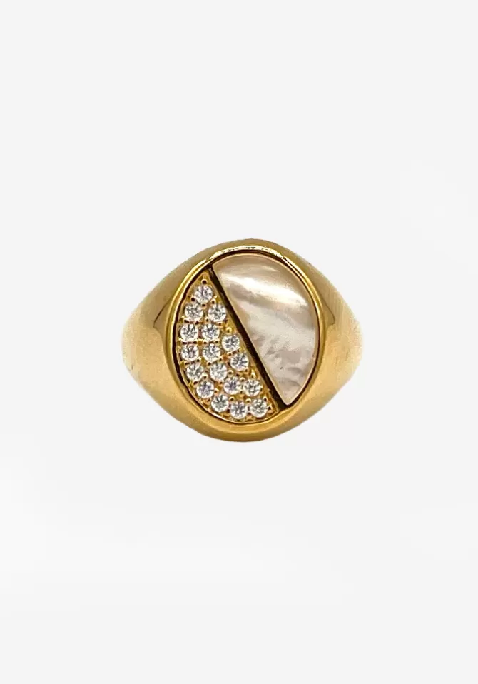 Sigal Bague Halo Nacre Store