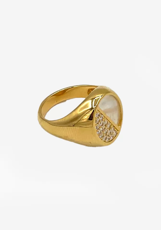 Sigal Bague Halo Nacre Store