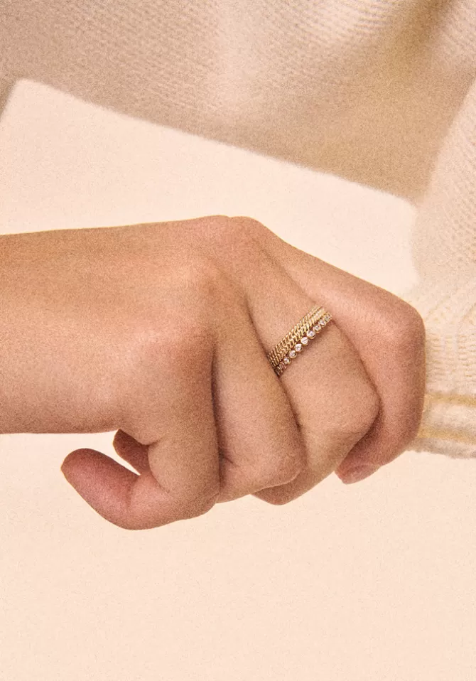 Pascale Monvoisin Bague Jil N°2 Diamants Flash Sale