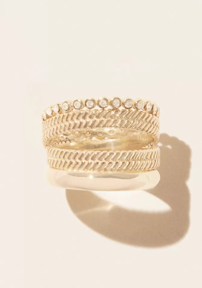 Pascale Monvoisin Bague Jil N°4 Diamants Best Sale