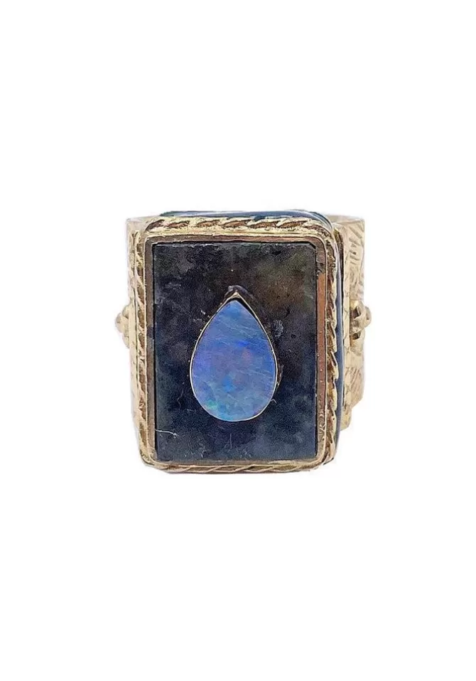 Room Service Bague Juliet Labradorite Cheap