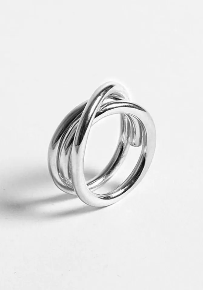 Mayrena Bague La Passionnée Réversible Argent Fashion