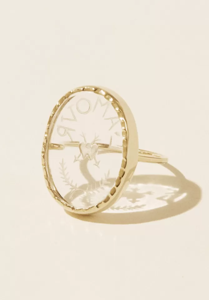 Pascale Monvoisin Bague L'Amour Cristal Hot