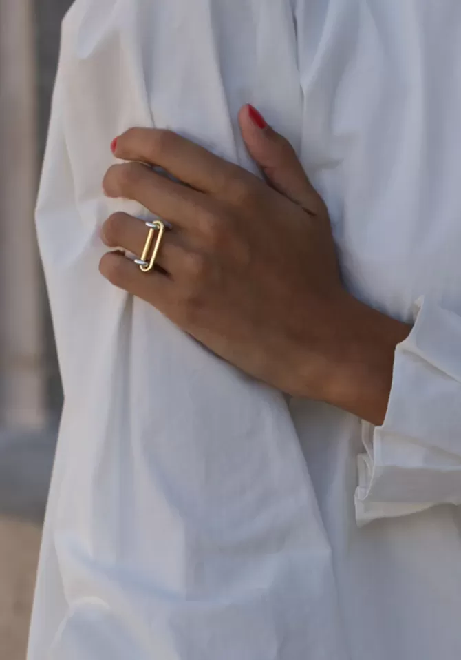 Mayrena Bague L'insolite Vermeil Et Argent Fashion