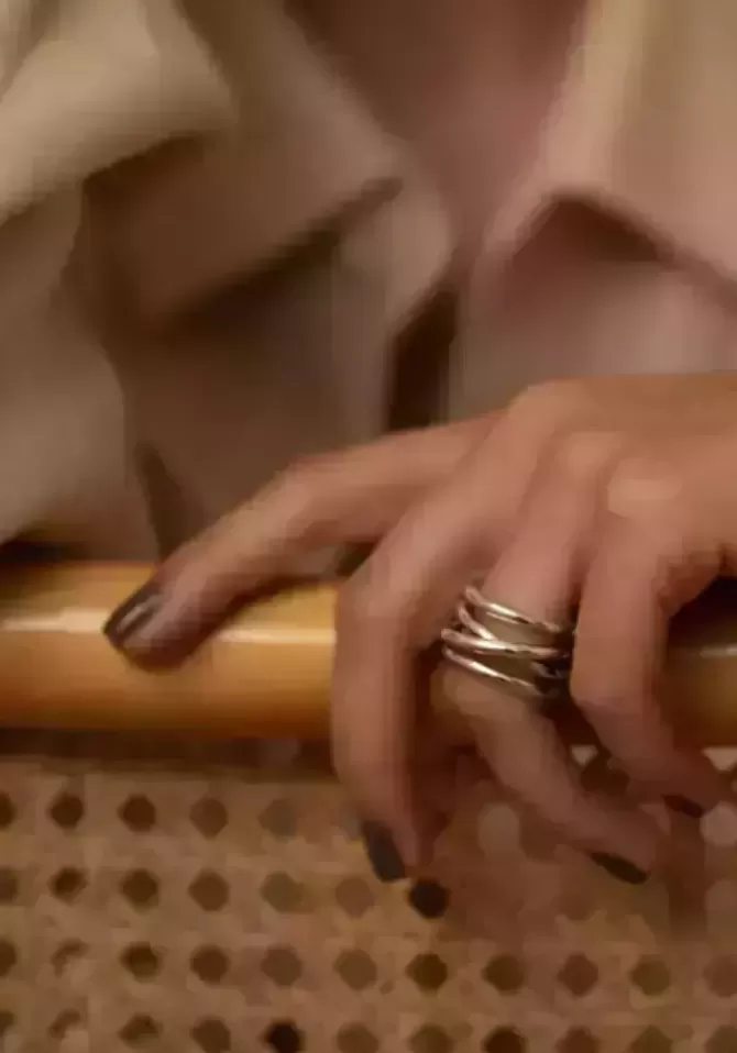 Mayrena Bague L'Intégrale Réversible Argent Store