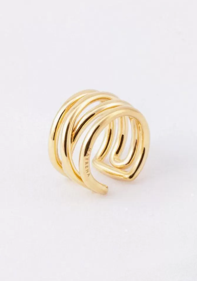 Mayrena Bague L'Intégrale Réversible Vermeil Flash Sale