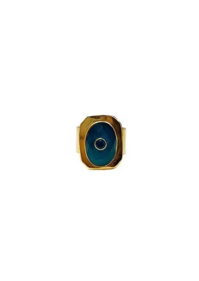 L'Atelier Des Dames Bague Multipierres "Zia" Onyx Shop