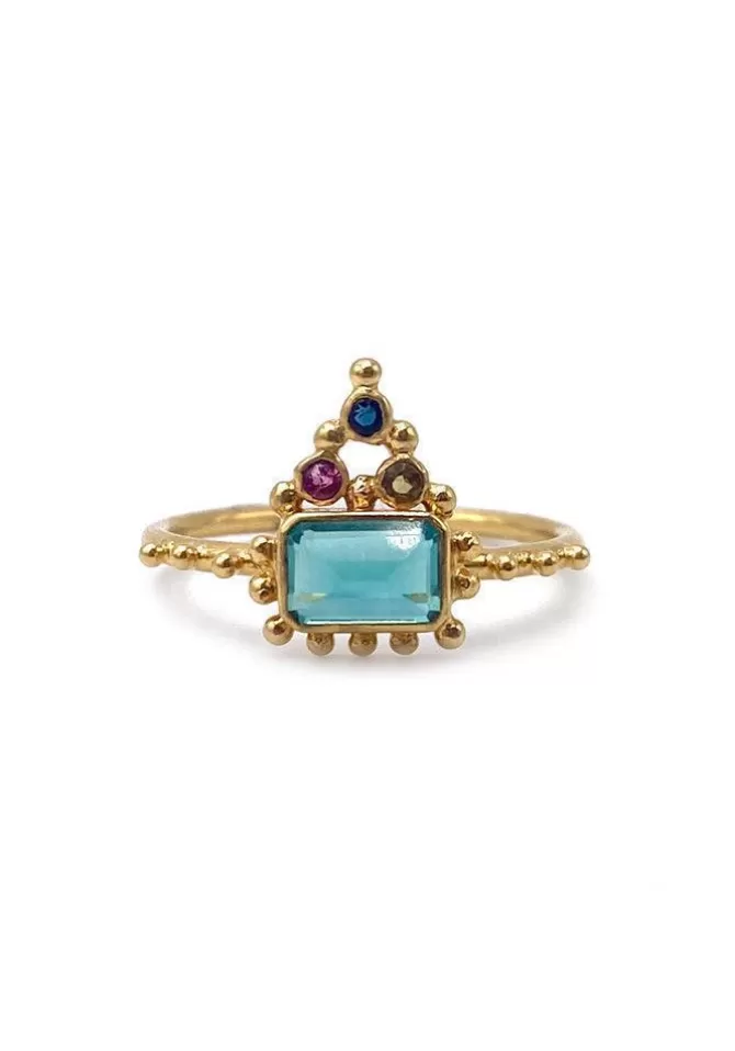 Marie-Laure Chamorel Bague N°580 Cristaux Discount