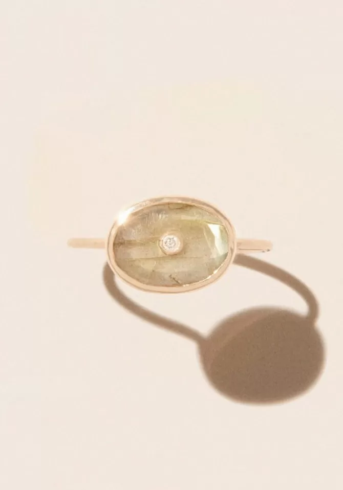 Pascale Monvoisin Bague Orso Labradorite New