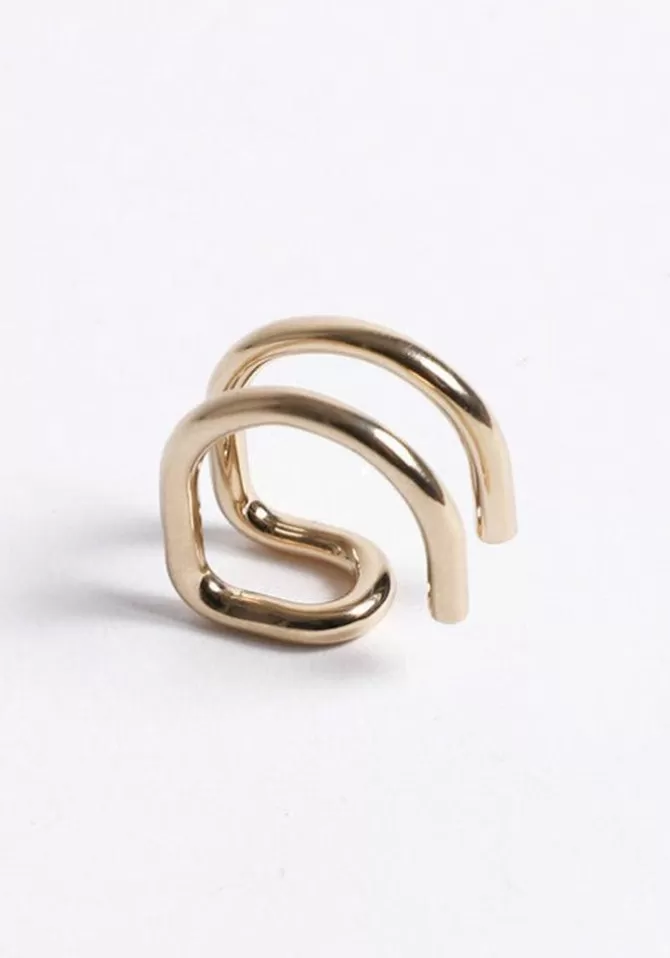Mayrena Bague Ou Bijou D'Oreille L'Indépendante Réversible Vermeil Cheap