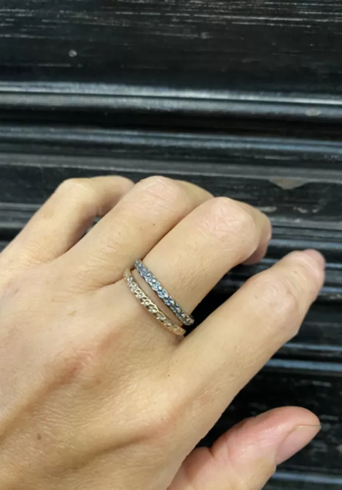 Rusty Thought Bague Patterned 3 Hot