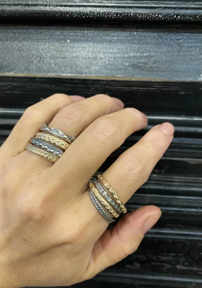 Rusty Thought Bague Patterned 2 Store