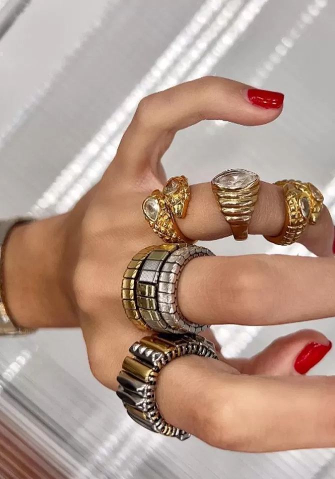 Sigal Bague Sig 4 Argent Outlet