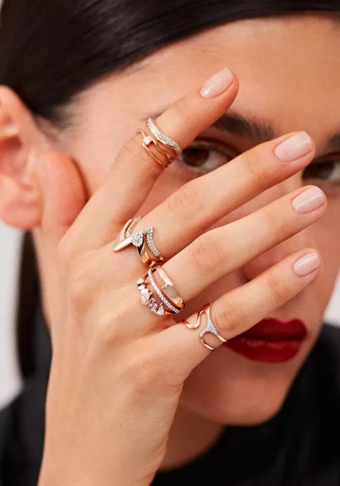 Kismet By Milka Bague Valley Pinky Hot