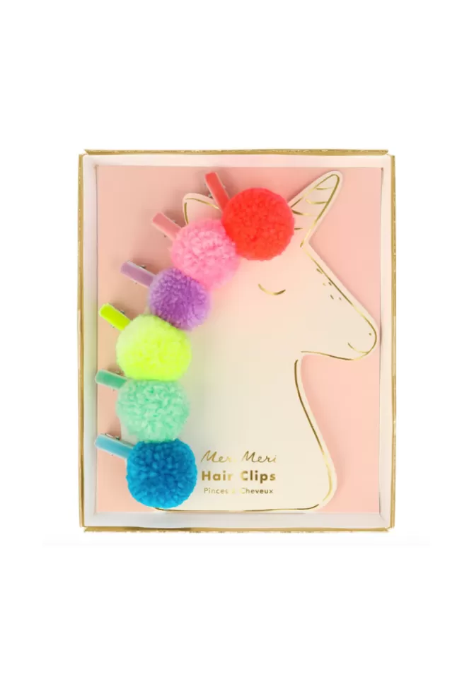 Meri Meri Barrettes À Cheveux Pompons Flash Sale