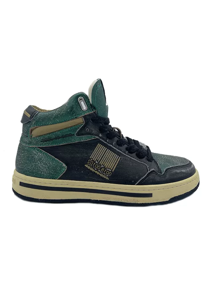 Pro01ject Baskets P1bw Hautes Noires Vertes Métalisées Online