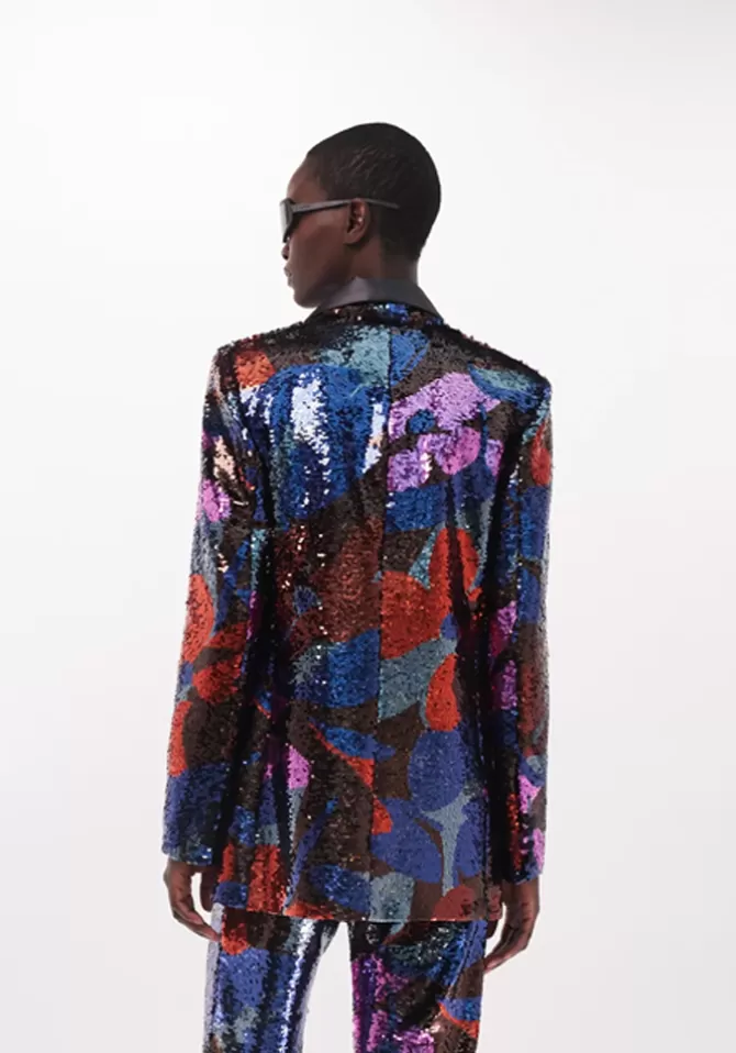 Oud Paris Blazer Mila Sequin Fleuris Cheap