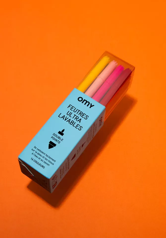 Omy Boite De 16 Feutres Ultra Lavables Online