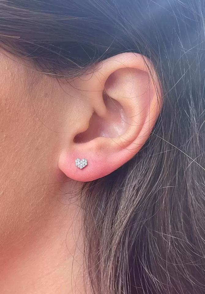 Kismet By Milka Boucle D'Oreille Cherish Diamants Blancs Hot