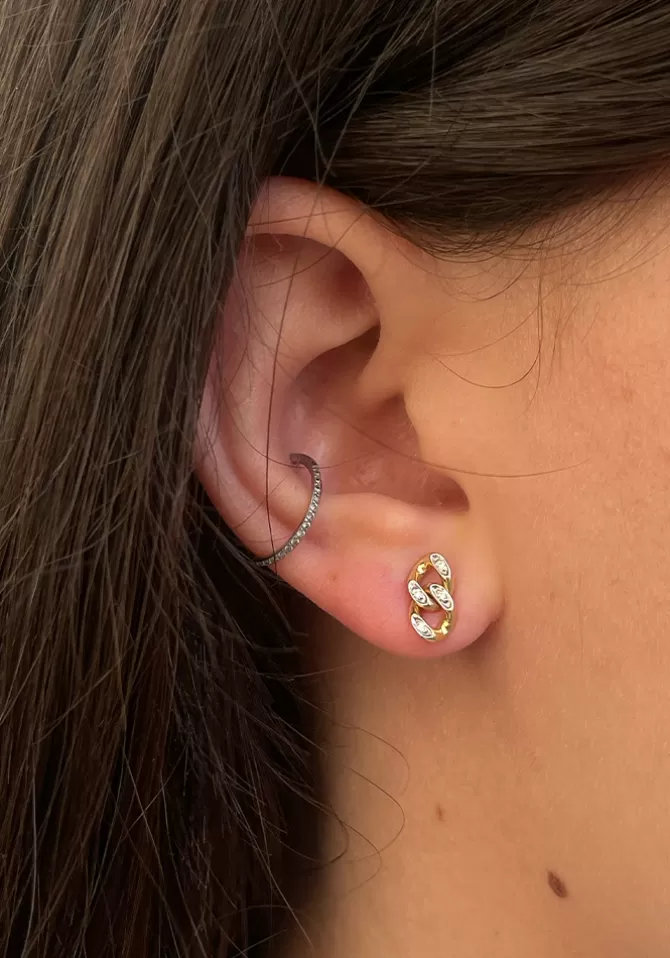 Kismet By Milka Boucle D'Oreille Double Maillon Shop