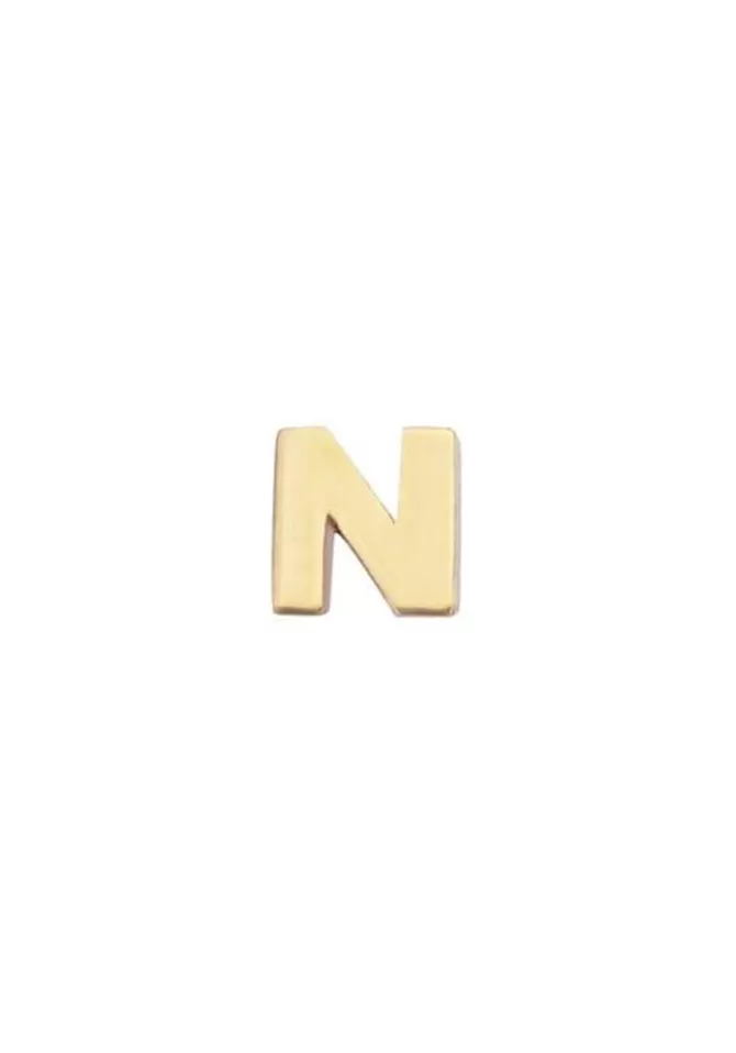 Kismet By Milka Boucle D'Oreille Lettre N Outlet