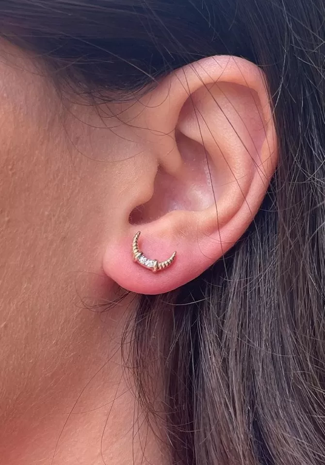 Kismet By Milka Boucle D'Oreille New Moon Clearance