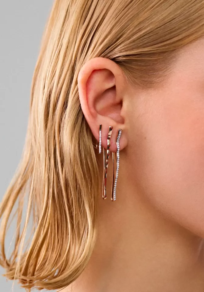 Kismet By Milka Boucle D'Oreille Ondulation Drop Hot