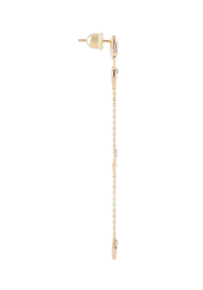 Kismet By Milka Boucle D'Oreille Wildfire Drop Hot