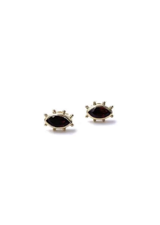 Room Service Boucles D'Oreille Puce Blessing Grand Modèle Vert Shop