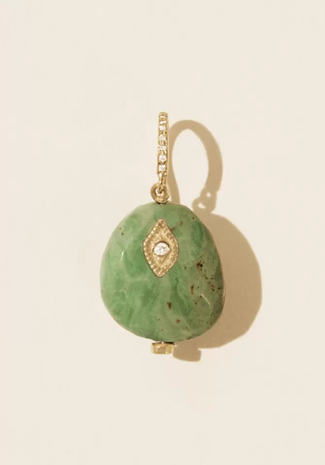 Pascale Monvoisin Boucles D'Oreilles Arles Turquoise Online