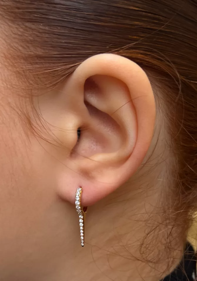 Maison Baika Boucles D'Oreilles Cali Grand Modèle Hot