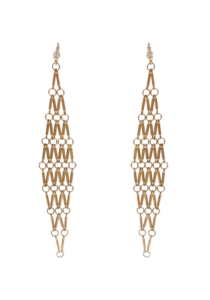 Hanka Ïn Boucles d'Oreilles Glam Losange Sale