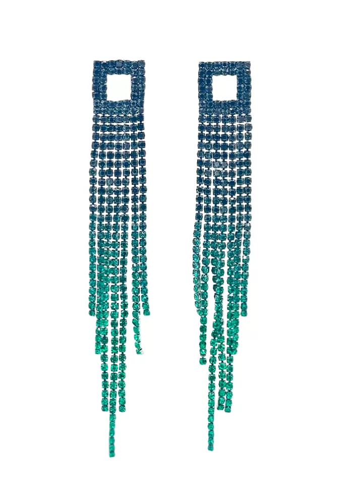 Maison Baika Boucles D'Oreilles Nova Vertes & Bleues Hot