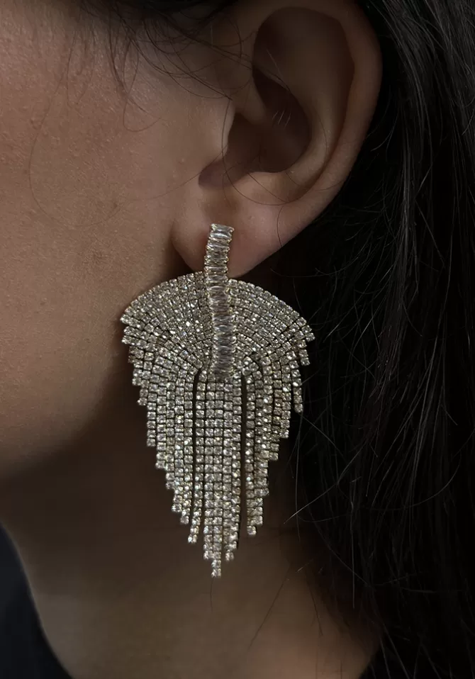 Maison Baika Boucles D’Oreilles Phoebe Blanches Sale