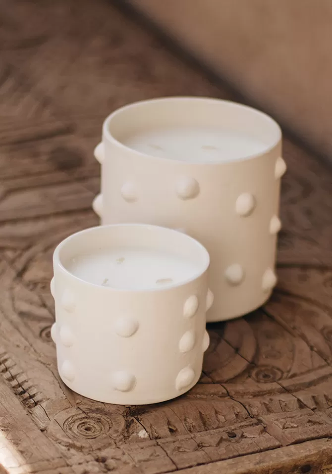 Côté Bougie Bougie Itto Blanc L Clearance
