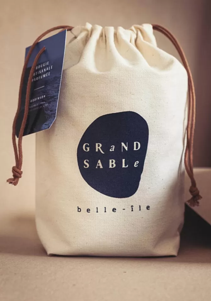Grand Sable Bougie Parfumée Géante Robinson Outlet