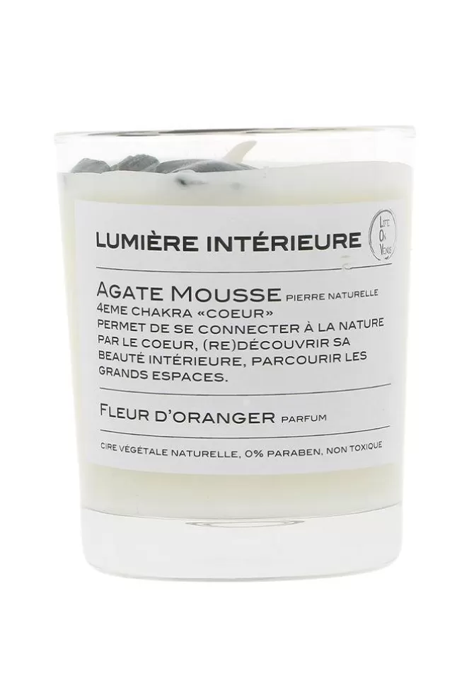 Life On Venus Bougie Parfumée "Lumière Intérieure" Agate Mousse Cheap